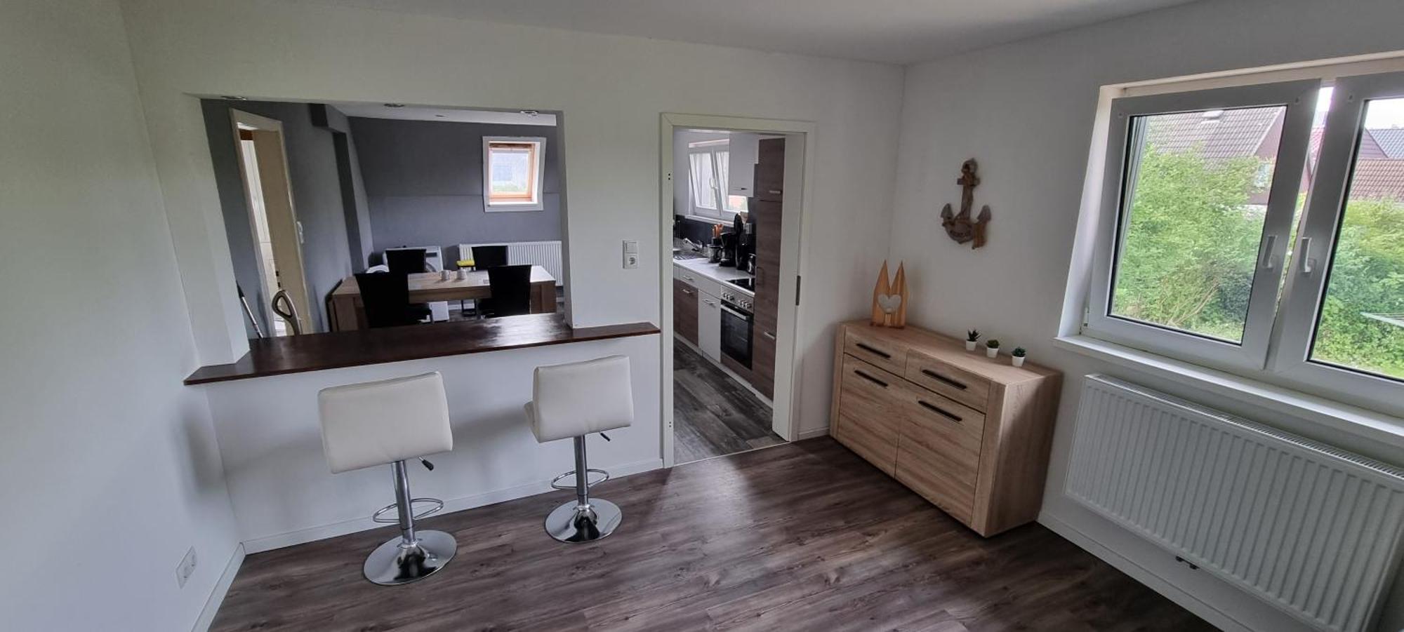 3 Zimmer Ferienwohnung In Jever Bagian luar foto